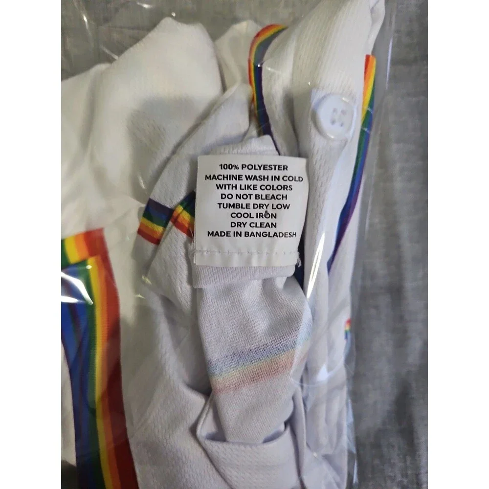 2026 JERSEY AXL SGA RAINBOW PRIDE NIGHT GAY LBGTQ NY METS NEW YORK TANK TOP